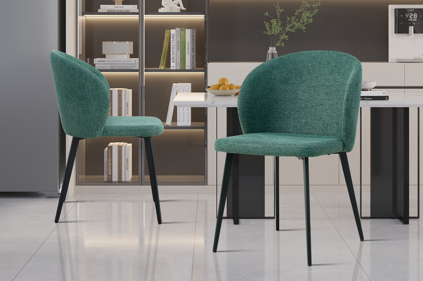 "Chair 'Toledo' Fabric Green"