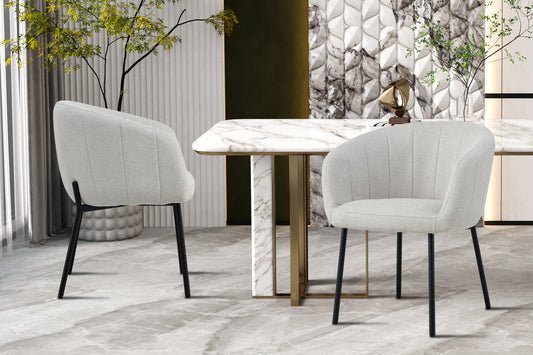 "Chair 'Sevilla' Fabric Beige"