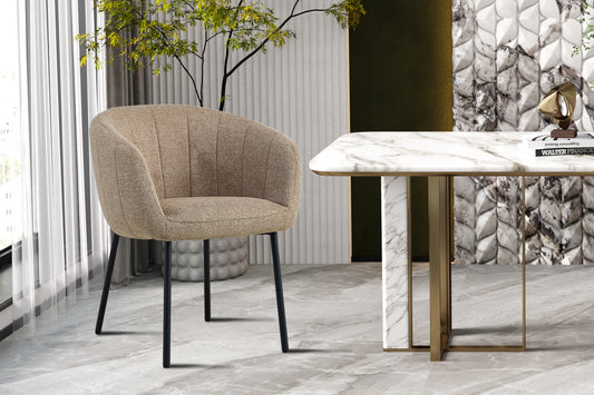 "Chair 'Sevilla' Fabric Sand"