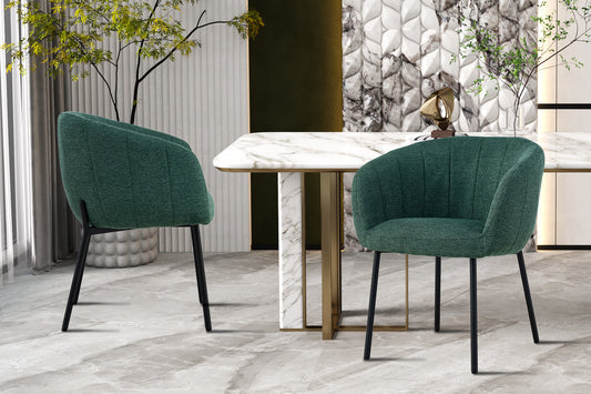 "Chair 'Sevilla' Fabric Green"