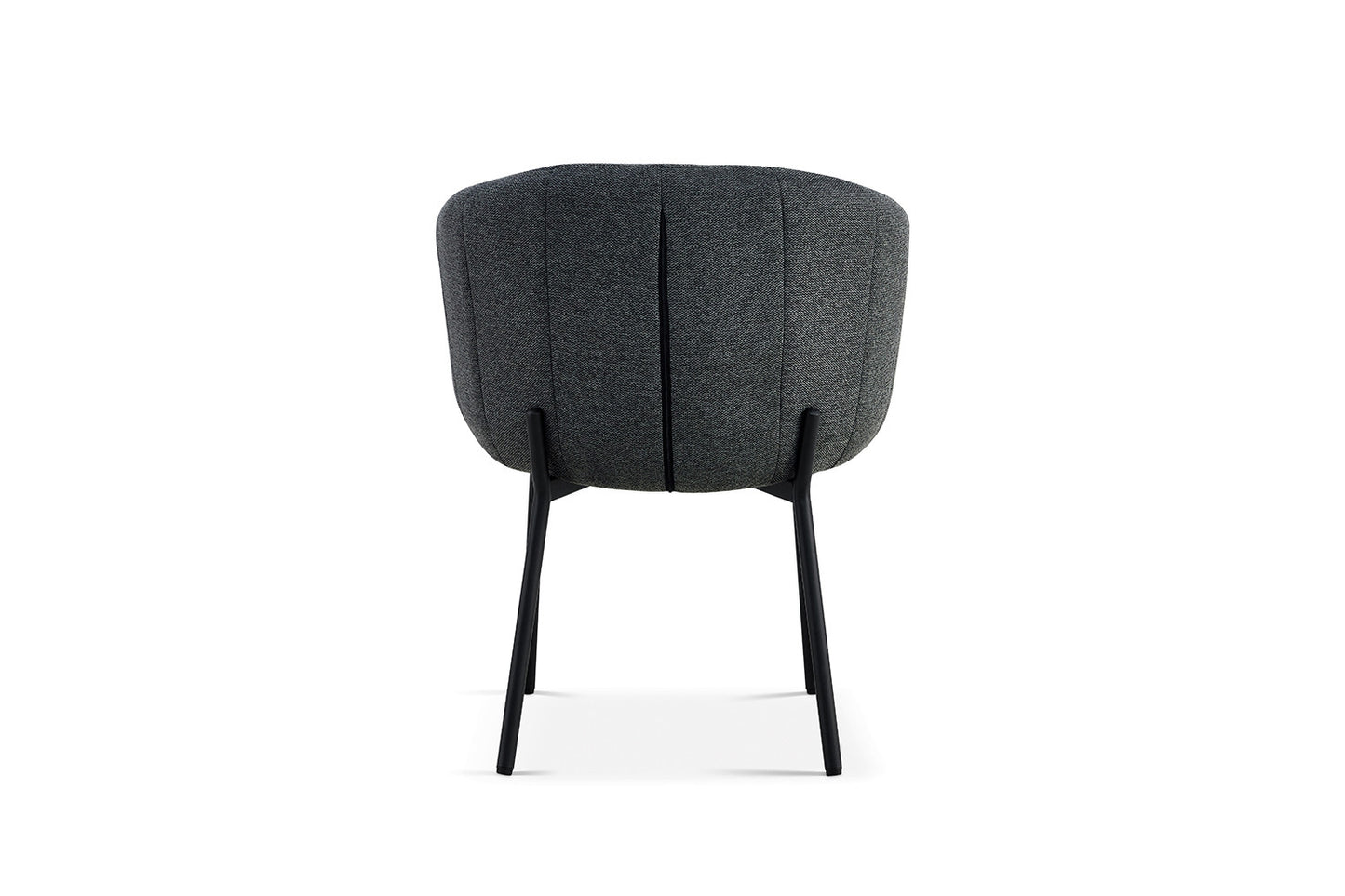 "Chair 'Sevilla' Fabric Dark Grey"