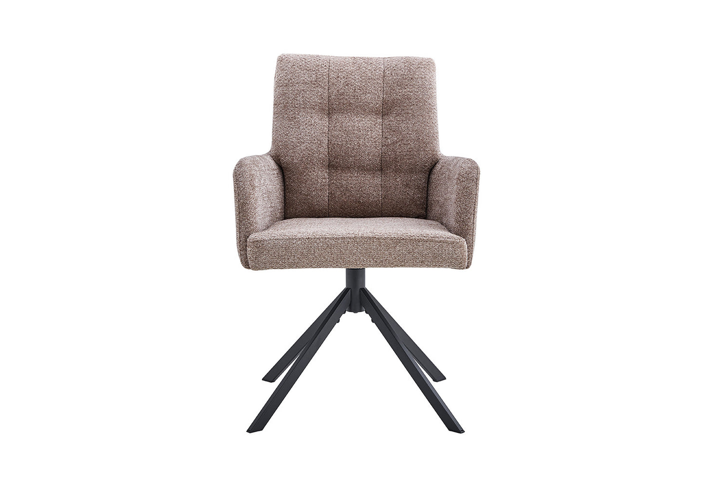 Stoel 'Granada' Draaibaar tot 0 Stof Davis Bliss 75-18 Zand