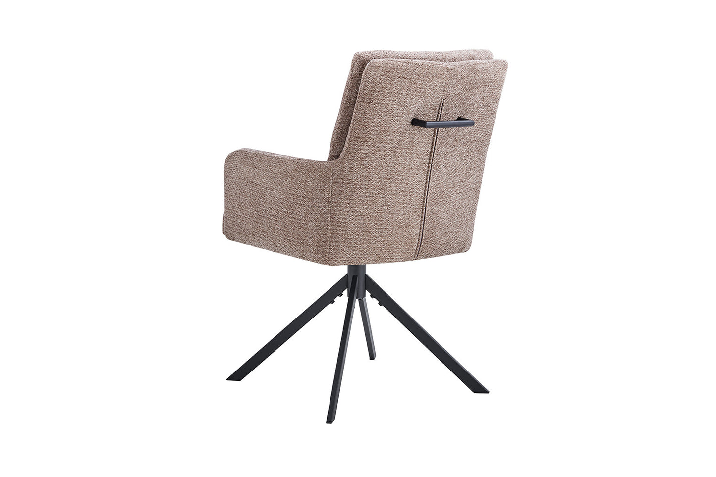 Stoel 'Granada' Draaibaar tot 0 Stof Davis Bliss 75-18 Zand