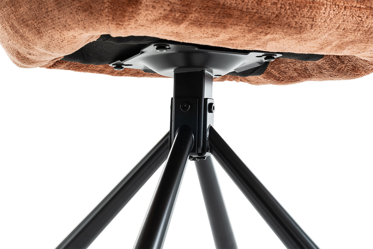 Stoel 'Dante' Stof Roest