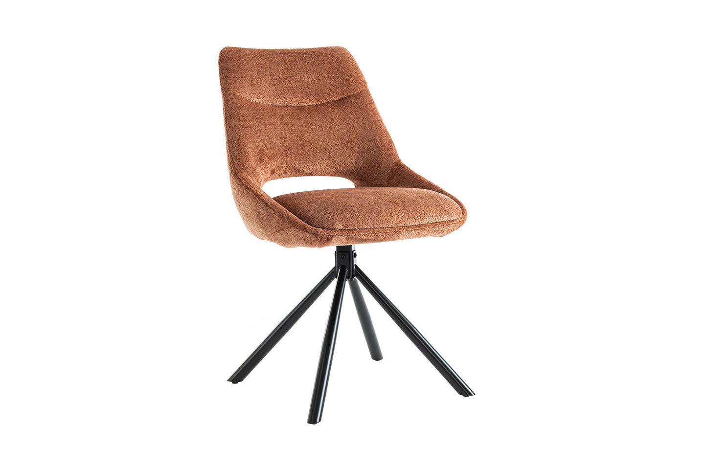 Stoel 'Dante' Stof Roest