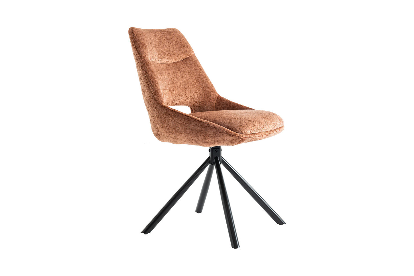 Stoel 'Dante' Stof Roest