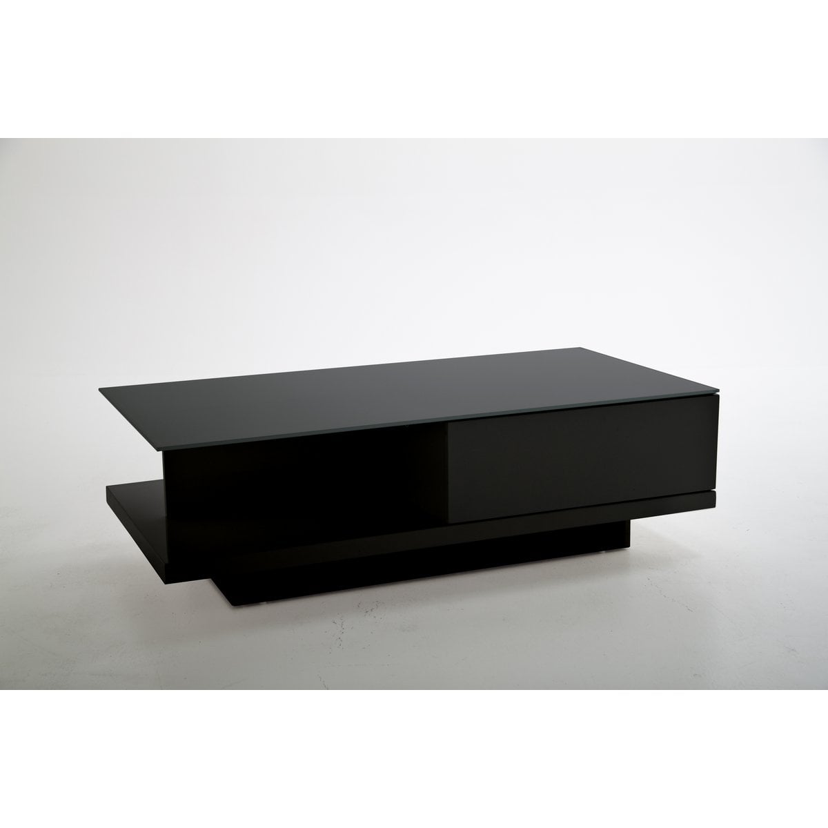 Salontafel 120x60x36 cm zwart