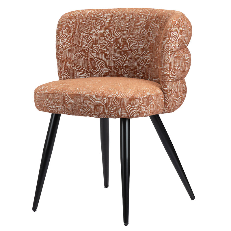 Cloud Chair Safiya Terracotta (Set van 2)