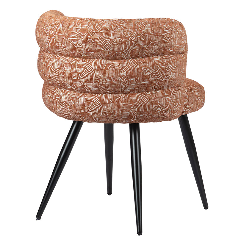 Cloud Chair Safiya Terracotta (Set van 2)
