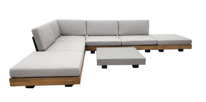 LOS ANGELES hoekloungeset 7-delig