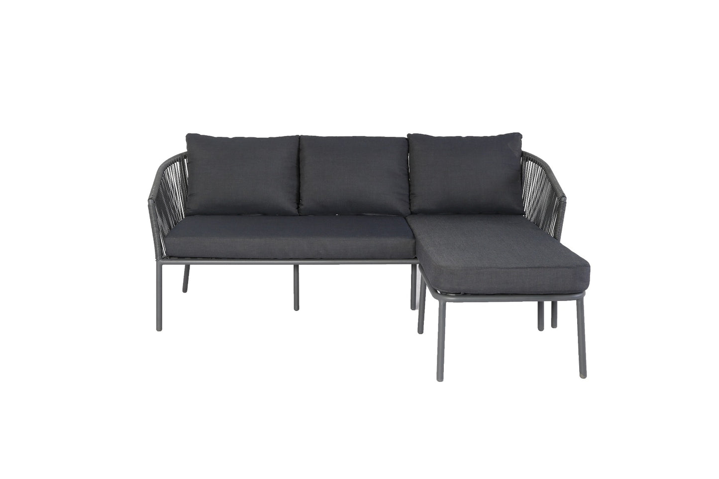 Limoges Chaise Longue Set - 2-delig - staal antraciet