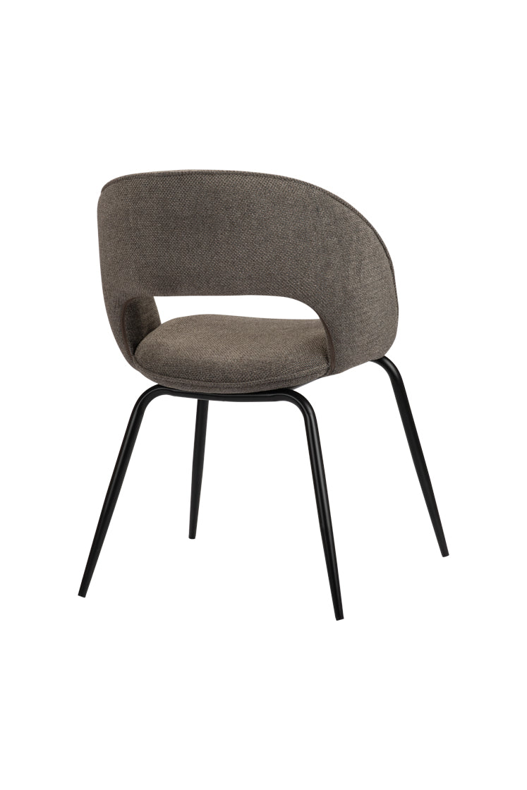 Rainbow Chair Taupe (set van 2)