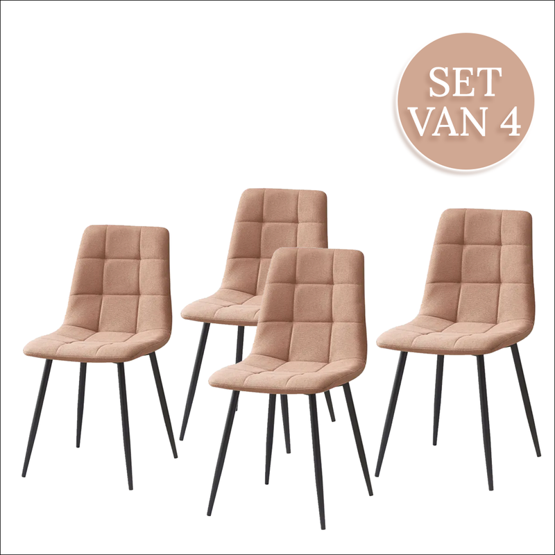 Eetkamerstoel Brunet Set Van 4