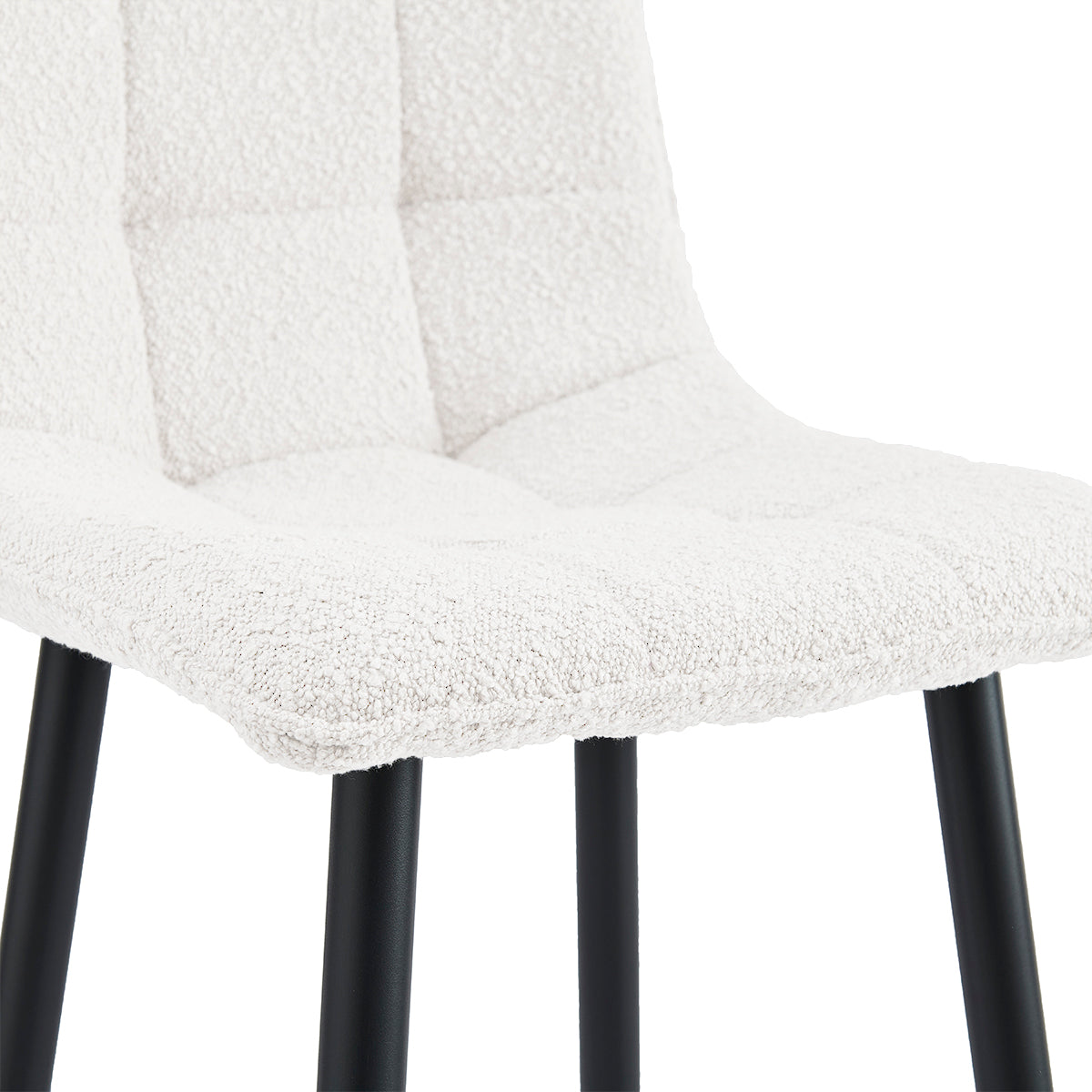 Barkruk Yerevan - Bouclé Ivoor