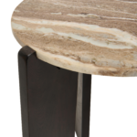 Bijzettafel Lila - Donkerbruin