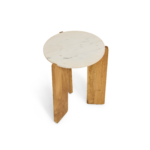 Bijzettafel Lila - Lichtbruin