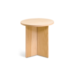 Bijzettafel Kim - Naturel Ø43