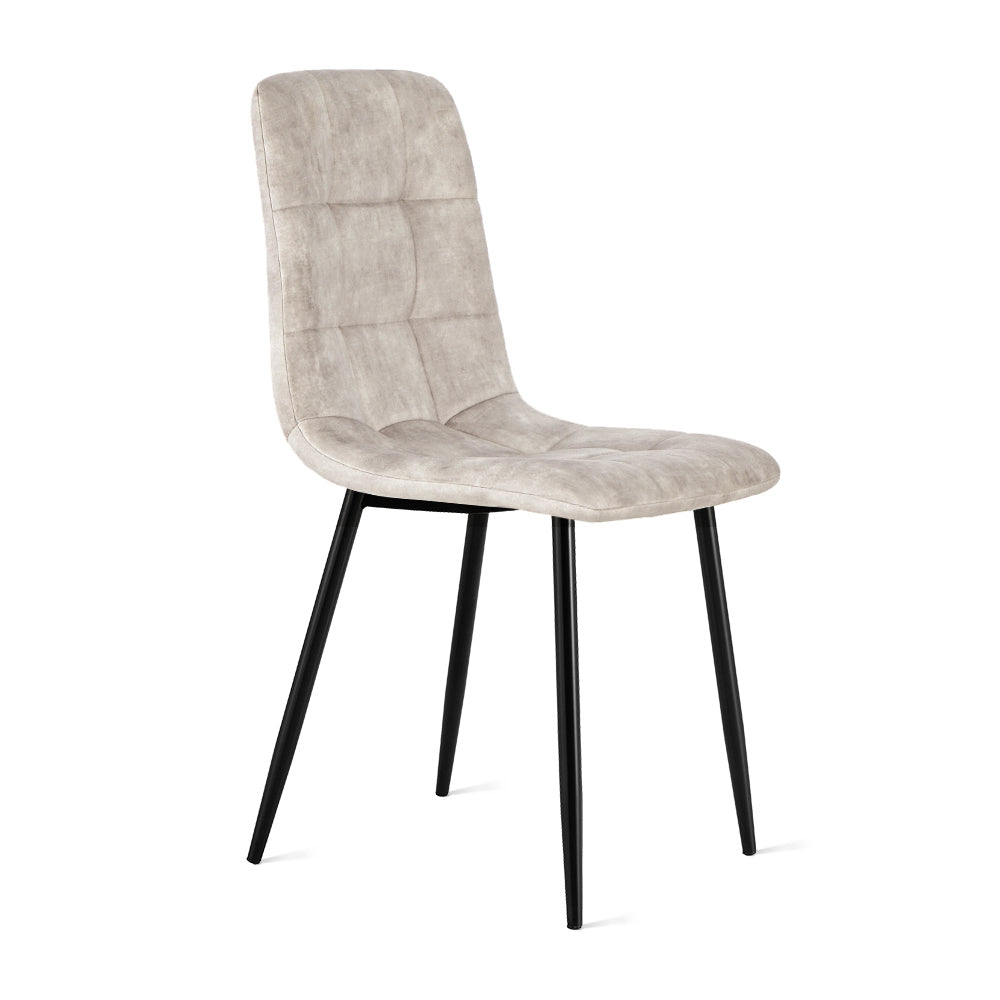 Eetkamerstoel Yerevan Velvet Taupe