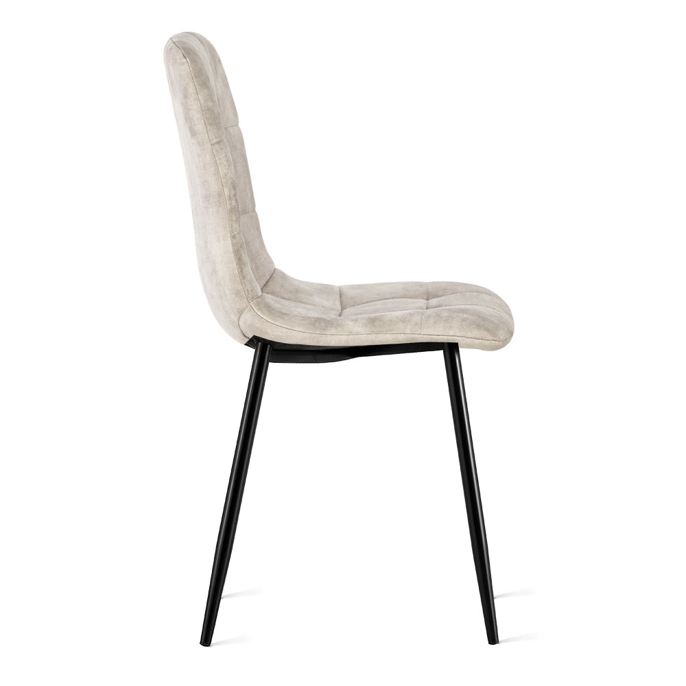 Eetkamerstoel Yerevan Velvet Taupe