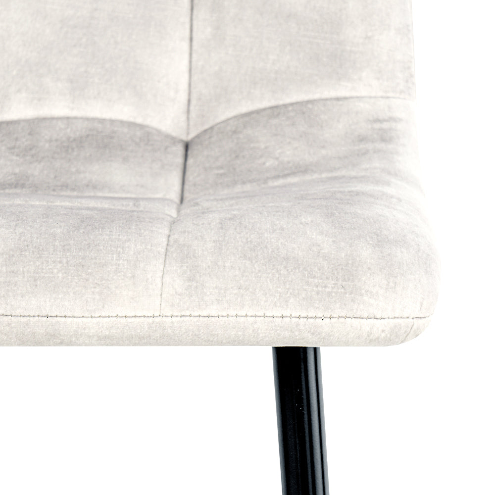 Eetkamerstoel Yerevan Velvet Taupe