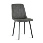 Eetkamerstoel Minsk - Microleder Antraciet