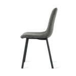 Eetkamerstoel Minsk - Microleder Antraciet