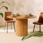 Eetkamerstoel Minsk - Microleder Cognac