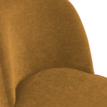 Vero Eetkamerstoel fluweel - Goud