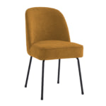 Vero Eetkamerstoel fluweel - Goud