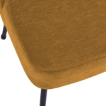 Vero Eetkamerstoel fluweel - Goud