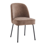 Vero Eetkamerstoel fluweel - Taupe