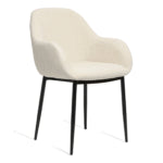 Eetkamerstoel Zara - Stof Ecru