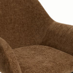 Eetkamerstoel Zara - Stof Choco