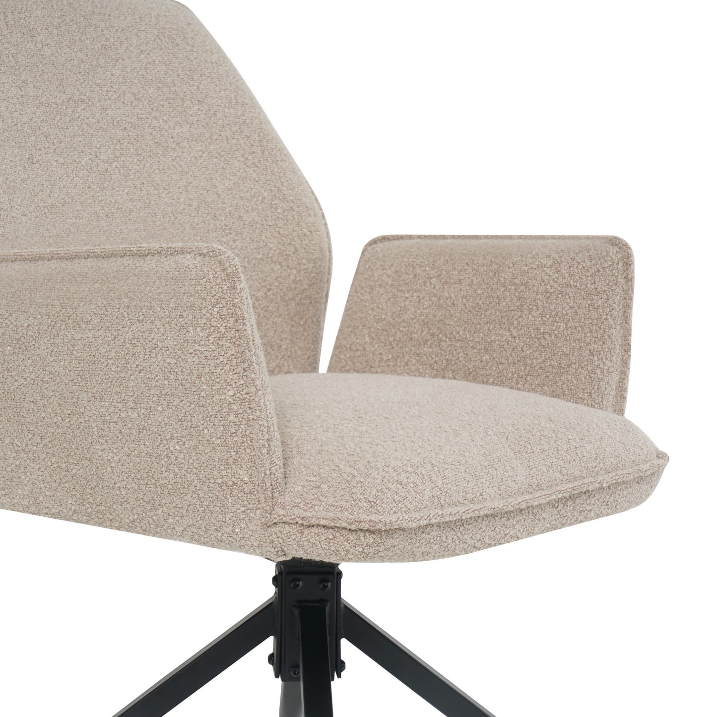 Eetkamerstoel Jill Bouclé Taupe