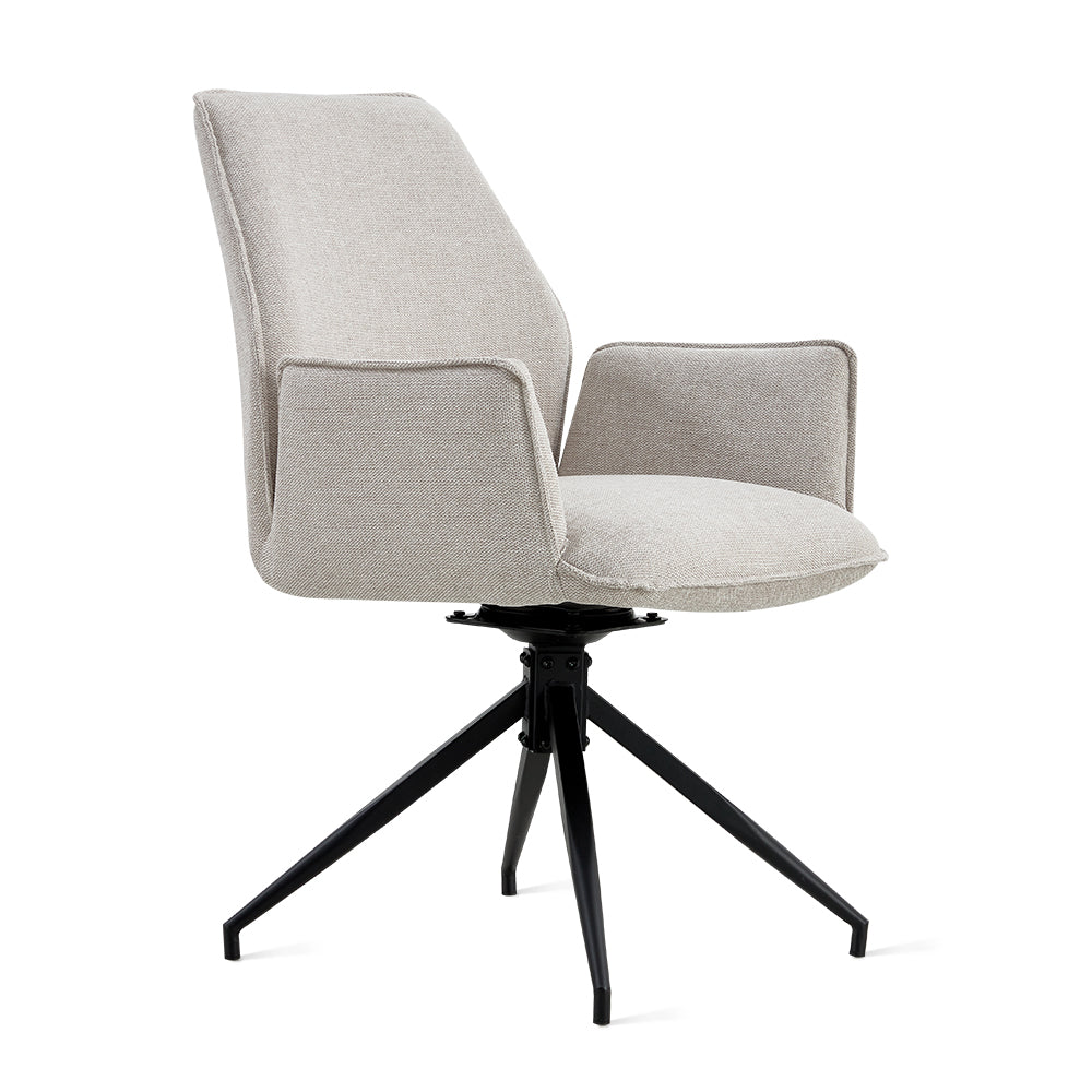 Eetkamerstoel Jill Linnen Beige