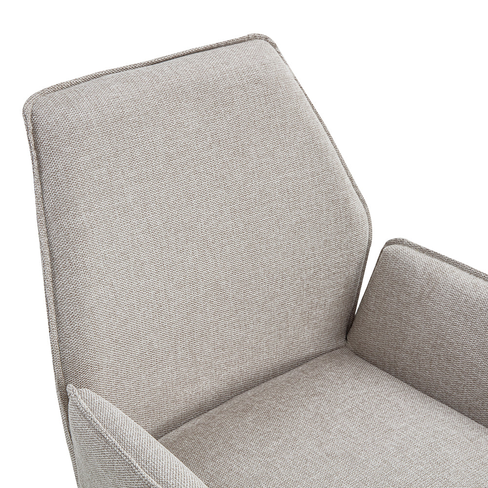 Eetkamerstoel Jill Linnen Beige