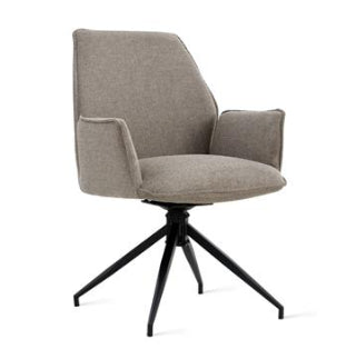 Eetkamerstoel Jill Linnen Taupe