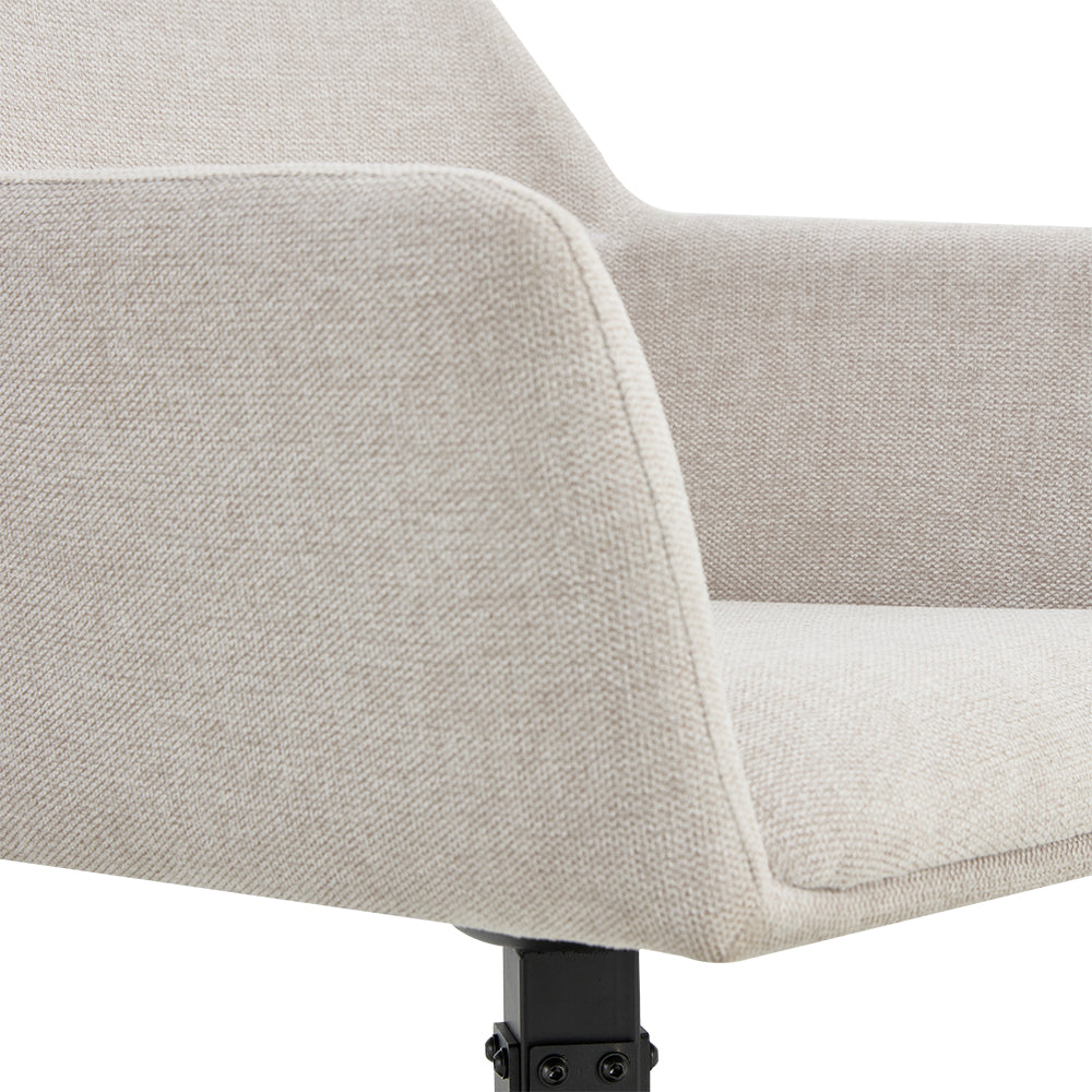 Eetkamerstoel Tess Linnen Beige