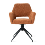 Eetkamerstoel Tess - Stof Roest