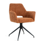 Eetkamerstoel Tess - Stof Roest