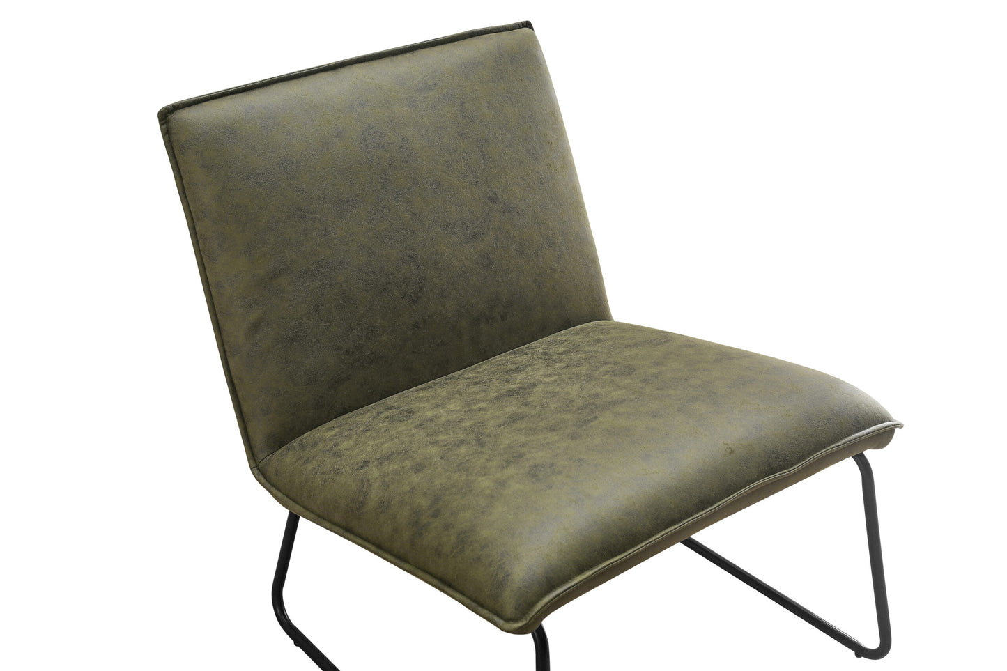 Fauteuil James - Microleer Groen