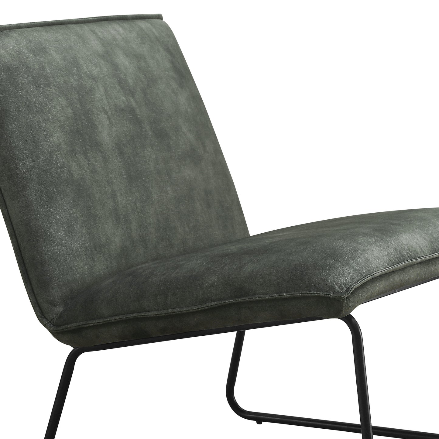 Fauteuil James - fluweel groen