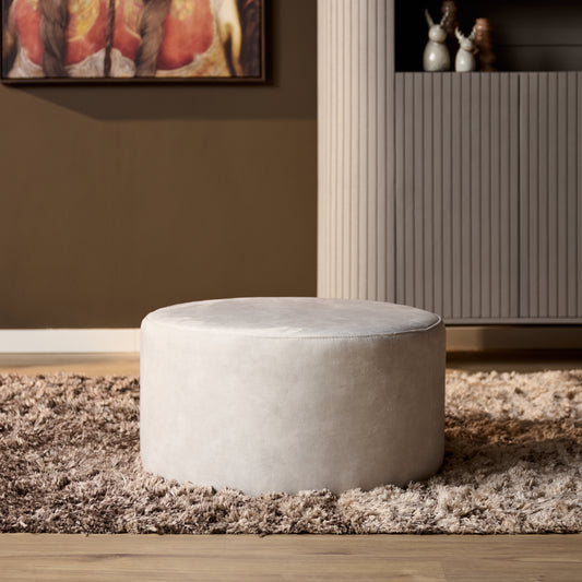 My Sofa Poef | Rond | 60 cm | Adore 102 | Crème