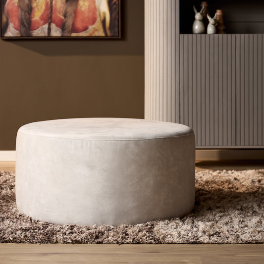 My Sofa Poef | Rond | 80 cm | Adore 102 | Crème