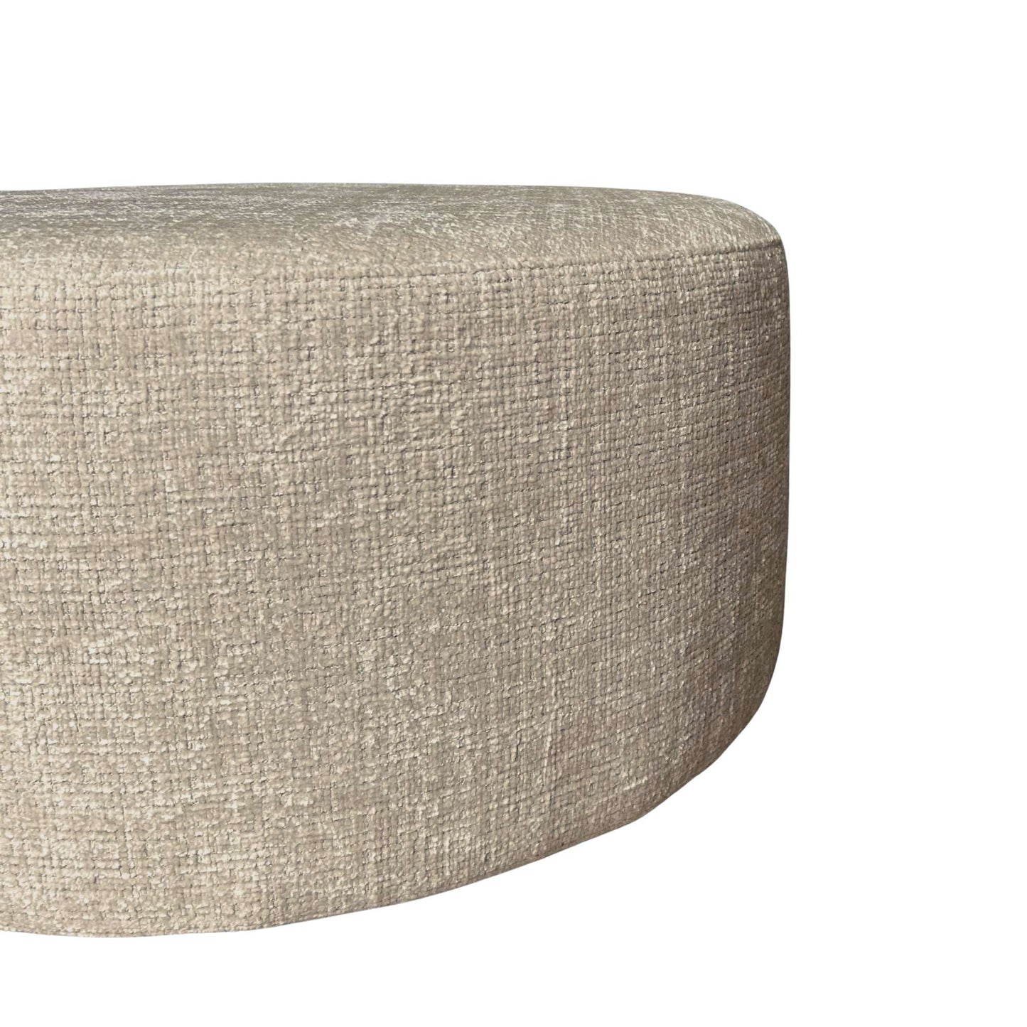 My Sofa poef | Rond | 80 cm | Cremona 14 | Taupe