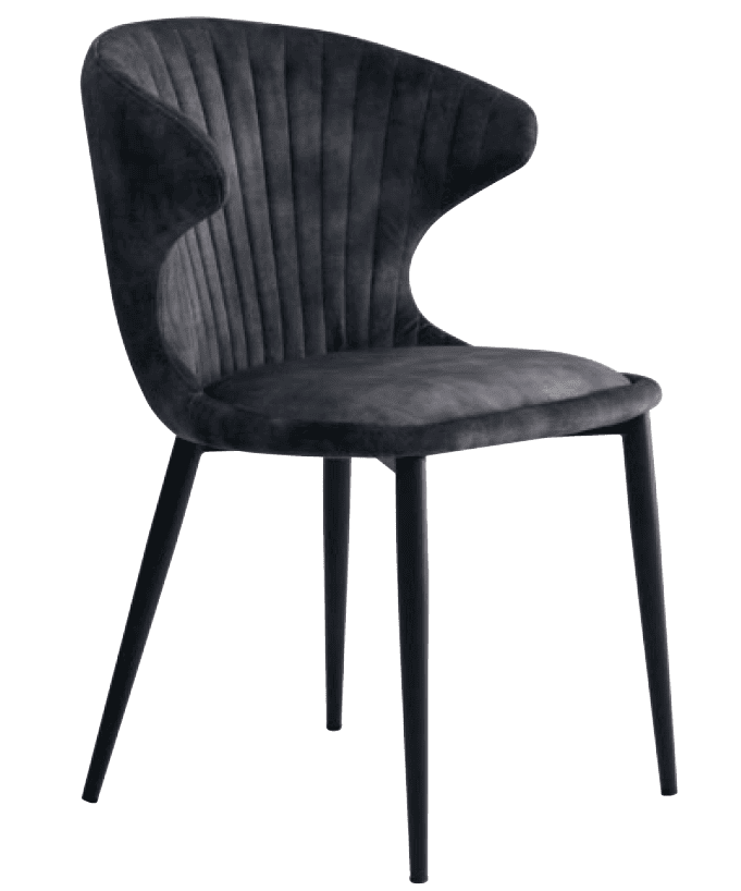 Stoel Nick adore Grijs / Antraciet