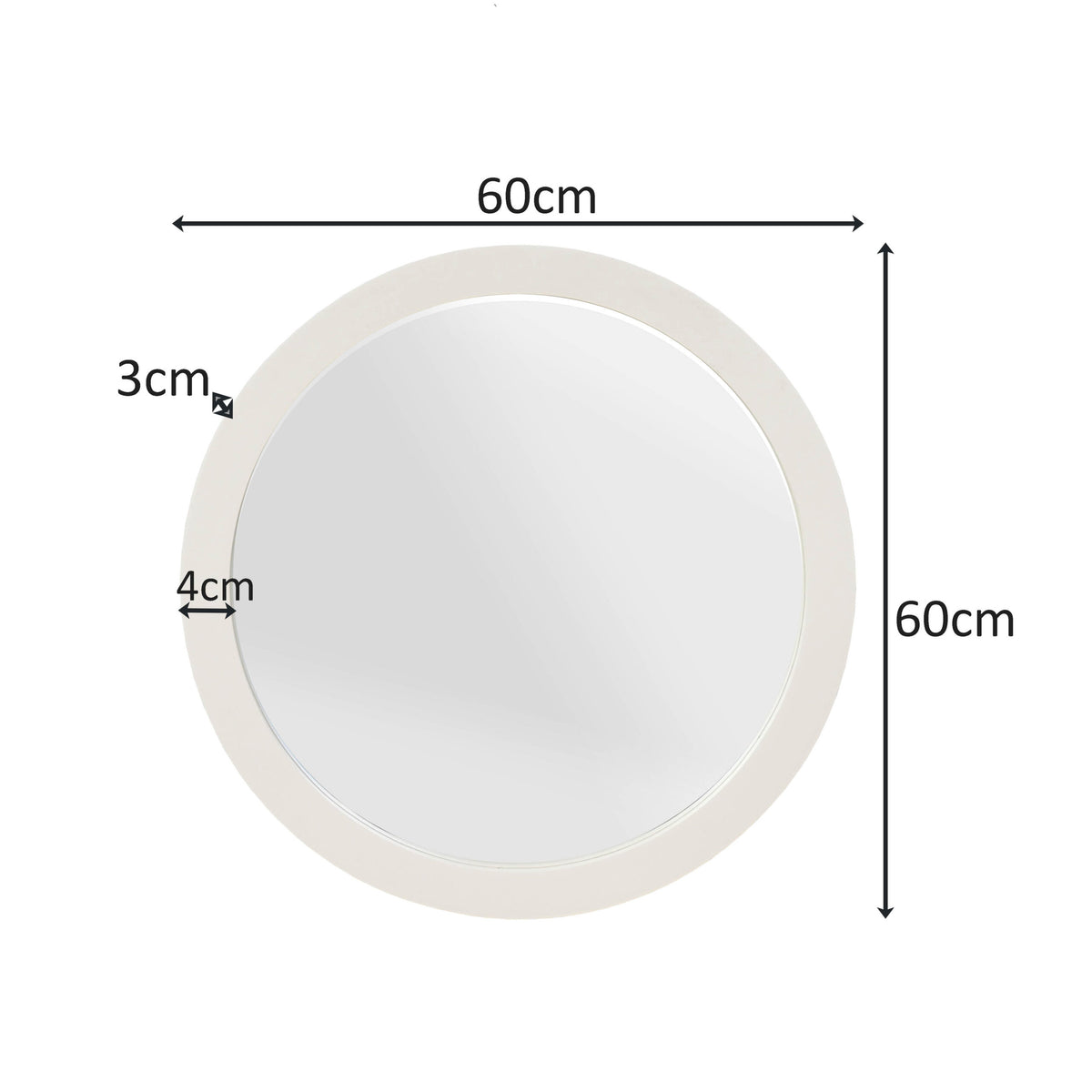 Spiegel Dide | 60 cm | Sand