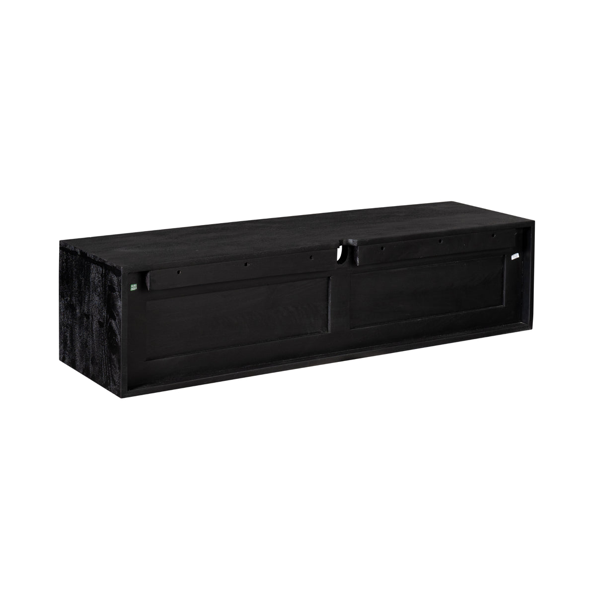 Zwevend tv-meubel Ambiance Zwart | 120 cm