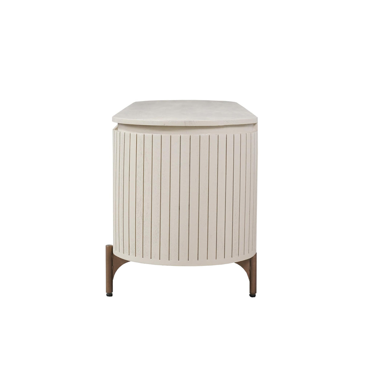 TV-meubel Solana zand mangohout 165 cm