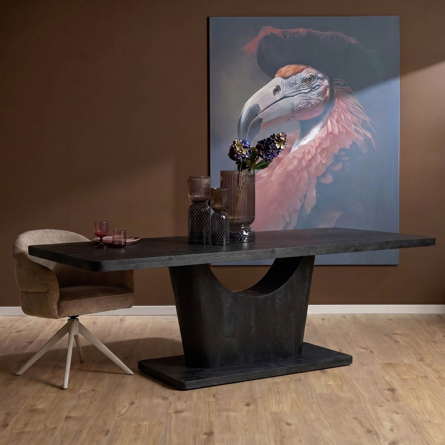 Eettafel Voco | 200 cm | Zwart